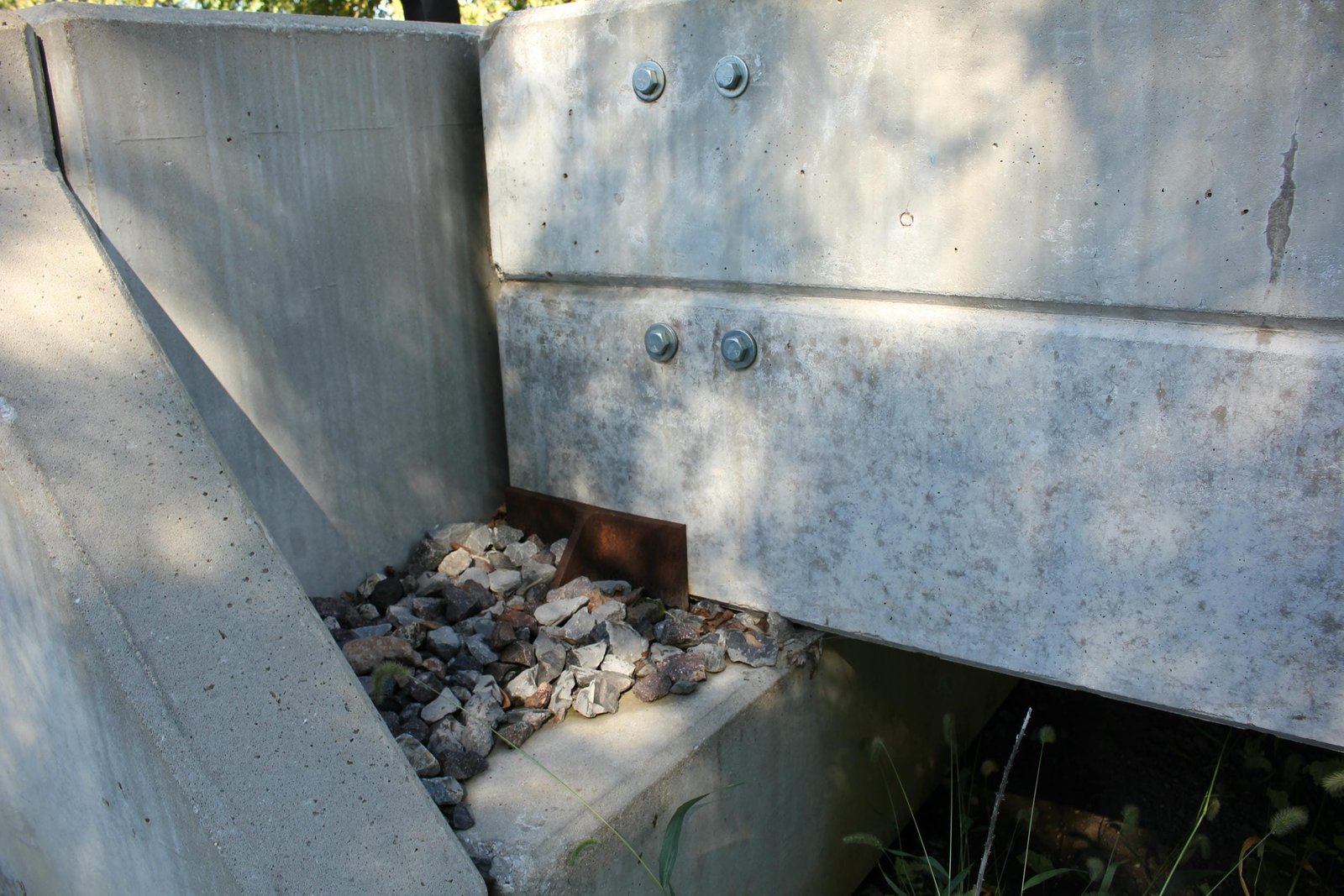 West abutment